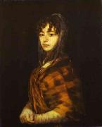 Francisco Jose de Goya Senora Sabasa Garcaa. painting